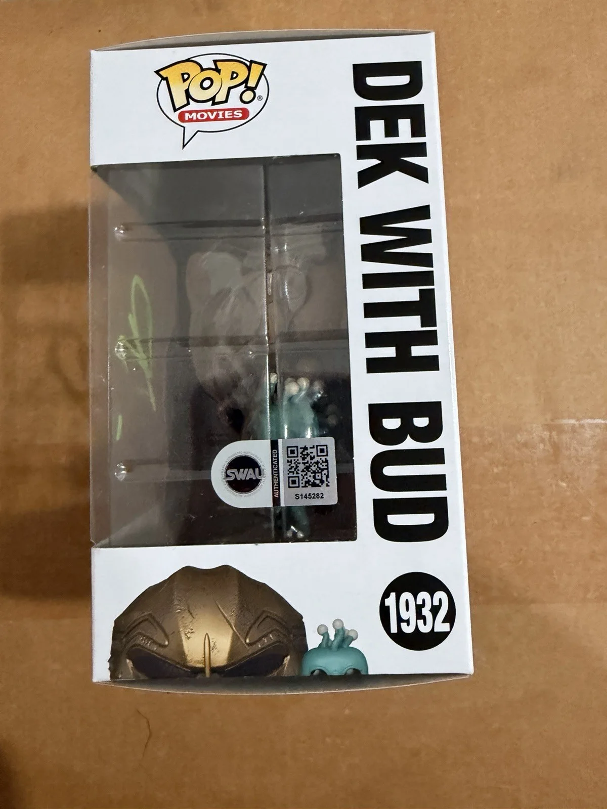 Dimitrius Koloamatangi Signed Dek Predator Badlands Funko Autograph SWAU COA, image 2