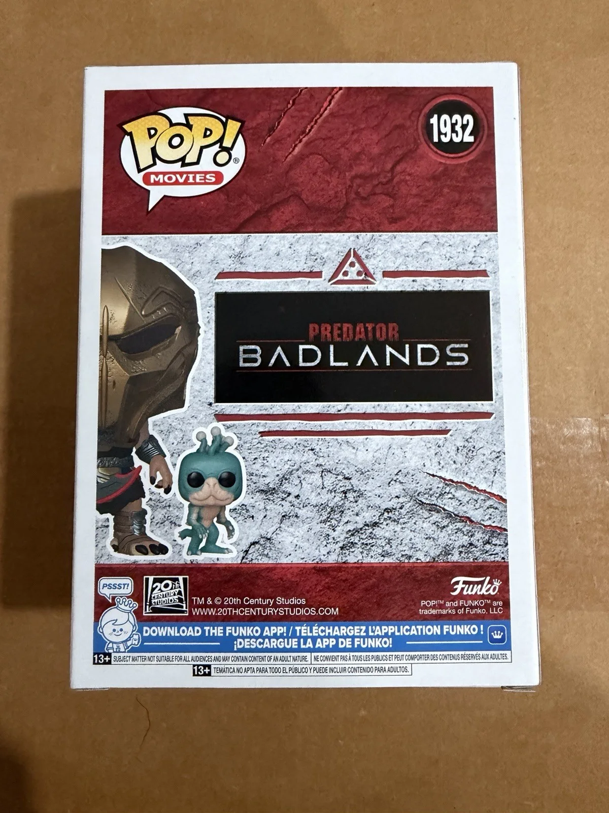 Dimitrius Koloamatangi Signed Dek Predator Badlands Funko Autograph SWAU COA, image 3