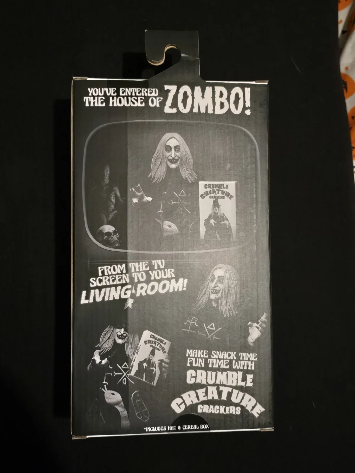 Jeff Daniel Phillips and ZEUS Signed Zombo NECA Rob Zombie's The Munsters, image 5