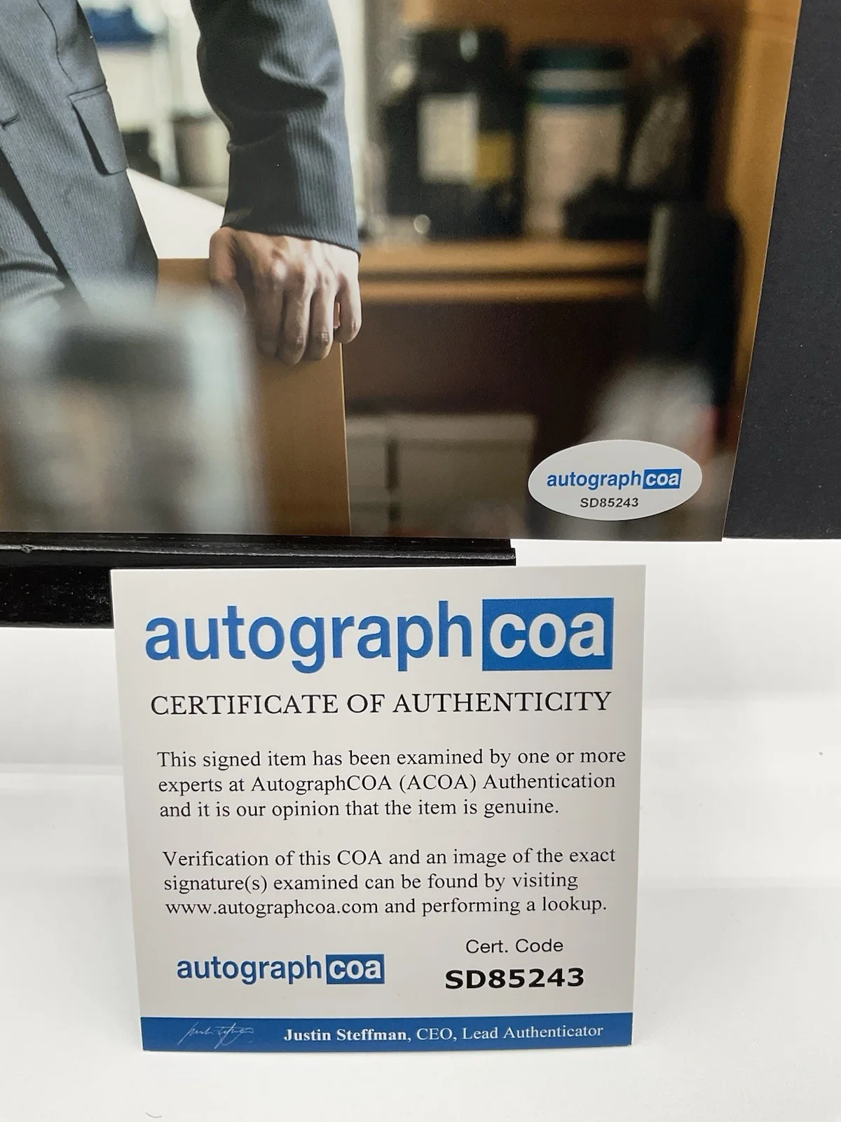 Jeremy Strong — Jeremy Strong signed photo Succession signed 8x10 ACOA Kendall Roy autographed, image 3