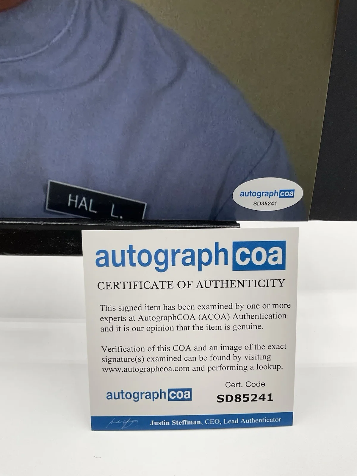 Ben Stiller — Ben Stiller signed photo Hal L signed photo Happy Gilmore signed 8x10 ACOA auto, image 3