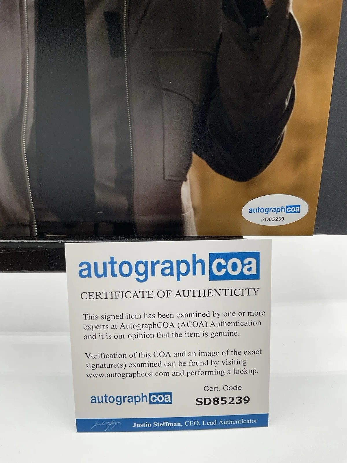 Ben Stiller — Ben Stiller signed photo Night at the Museum signed photo ACOA autographed 8x10, image 3