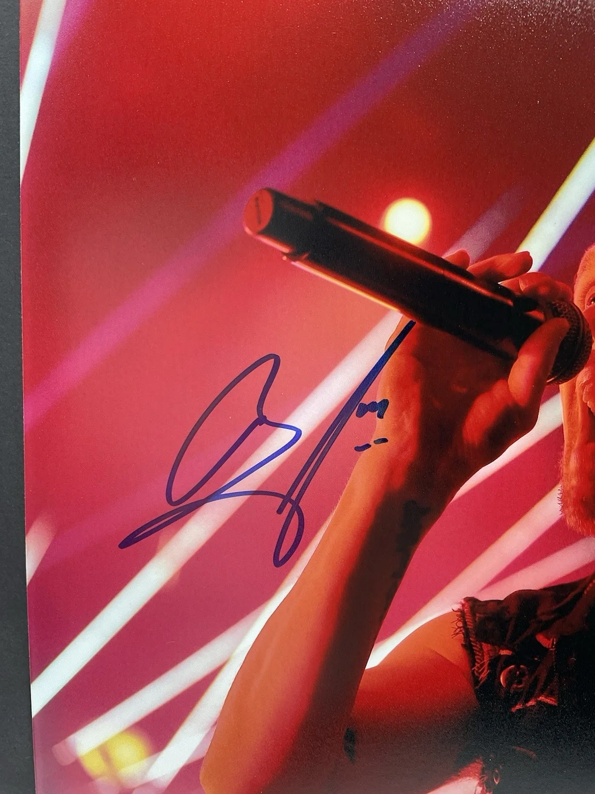 Brent Smith — Brent Smith signed 8x10 Shinedown signed photo Rock Band ACOA Singer Planet Zero, image 2