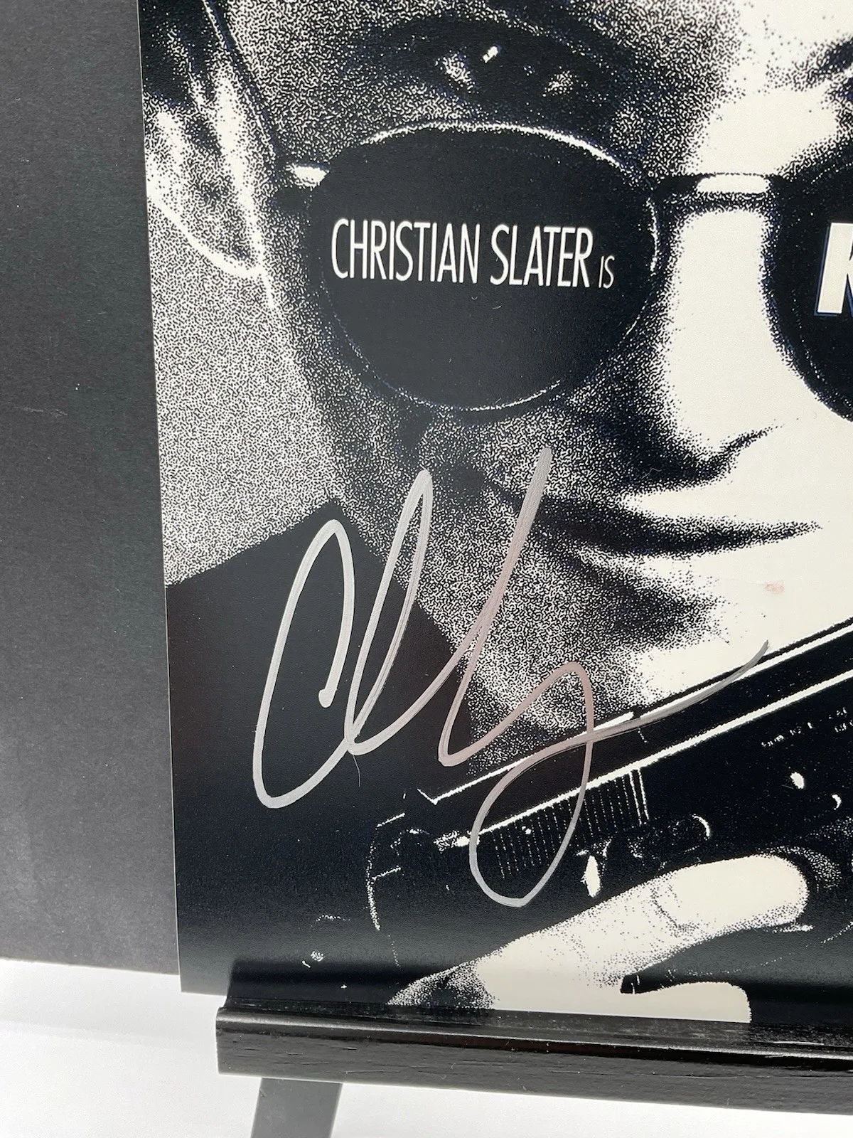 Christian Slater — Christian Slater signed photo Kuffs signed photo ACOA Slater autographed 8x10, изображение 2