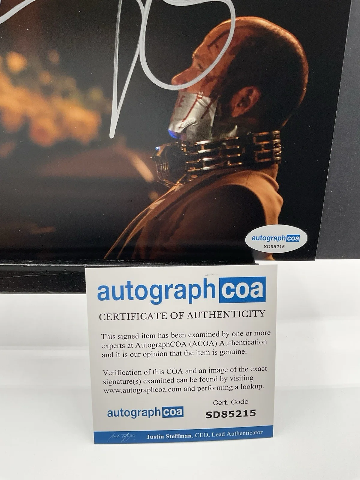 Peter Sarsgaard — Peter Sarsgaard signed photo The Batman signed 8x10 ACOA Batman autographed pic, изображение 3