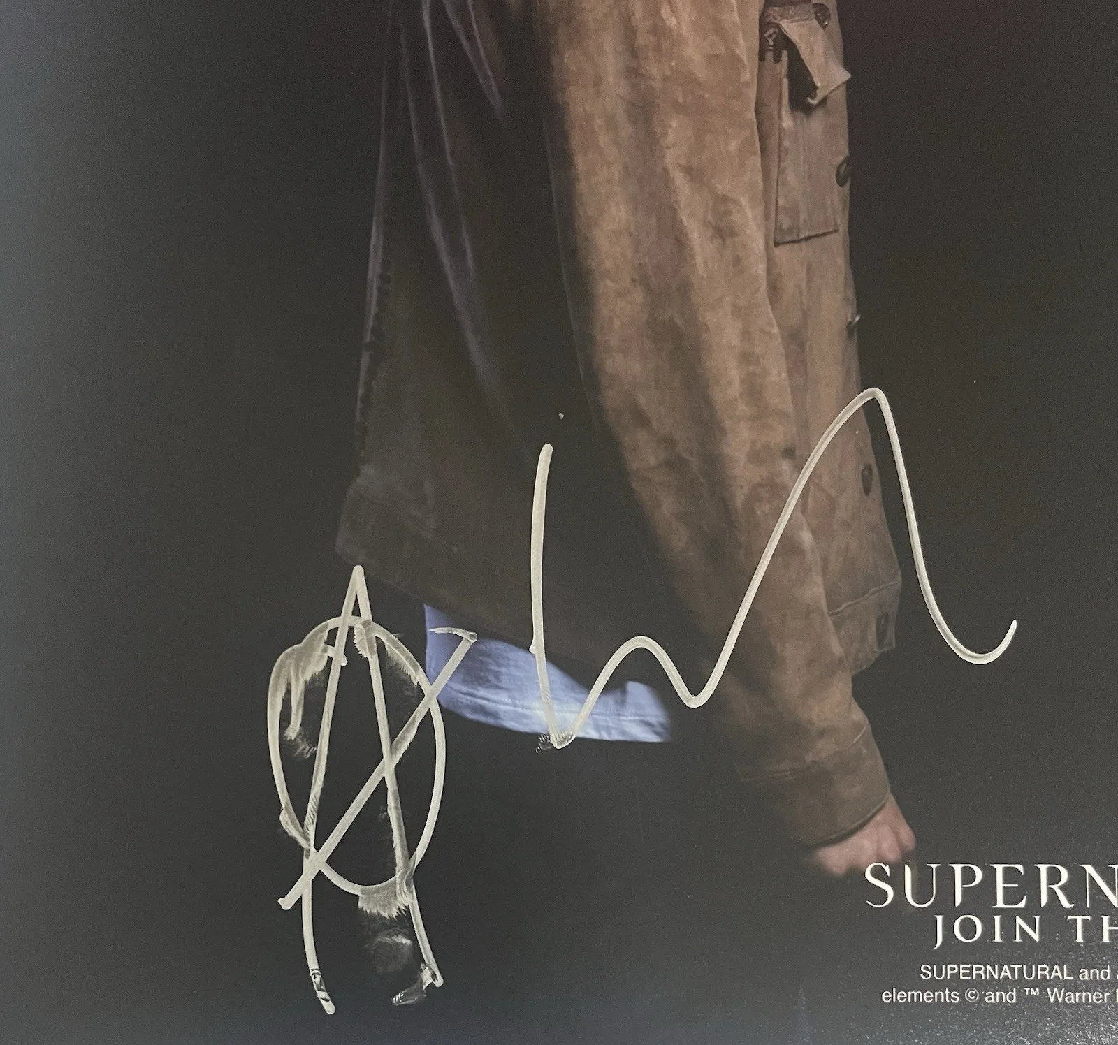 Alexander Clavert — Alexander Calvert SIGNED SUPERNATURAL 8x10 Photo As Jack Kline The Nephilim SWAU, изображение 2