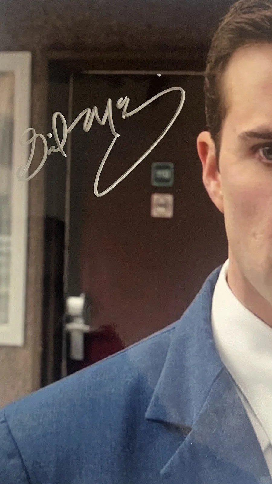 Gil McKinney — Gil McKinney SIGNED SUPERNATURAL 8x10 Photo As (Grandpa) Henry Winchester SWAU, изображение 2