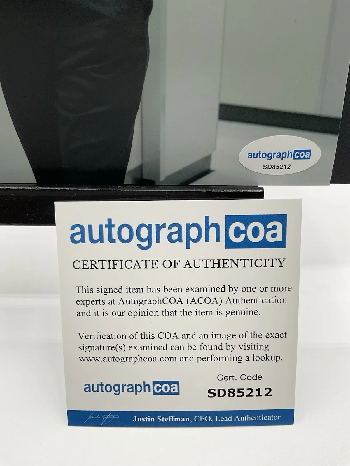 Adam Scott — Adam Scott signed 8x10 Severance signed photo ACOA Severance autographed 8x10, image 3