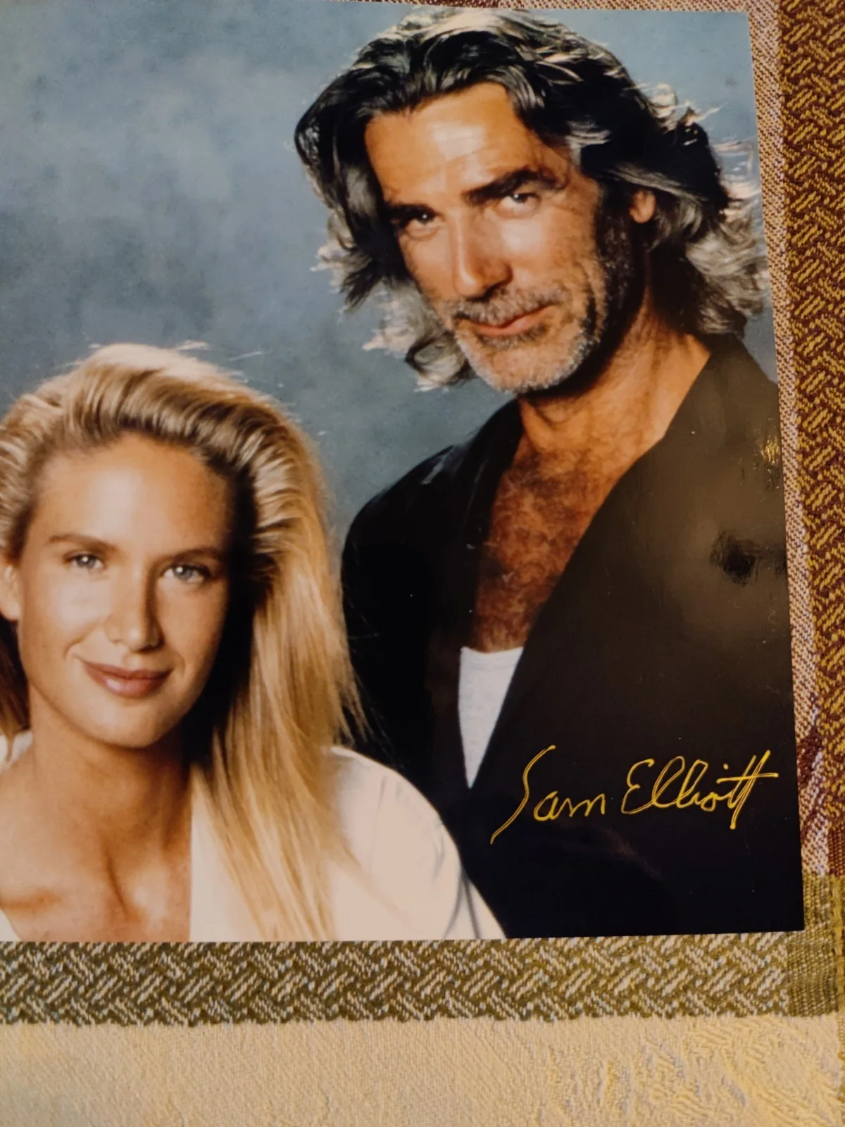 Sam Elliott — Sam Elliott Movie Star Autographed New Rare 8x10 Photo From The Movie Road House, изображение 2