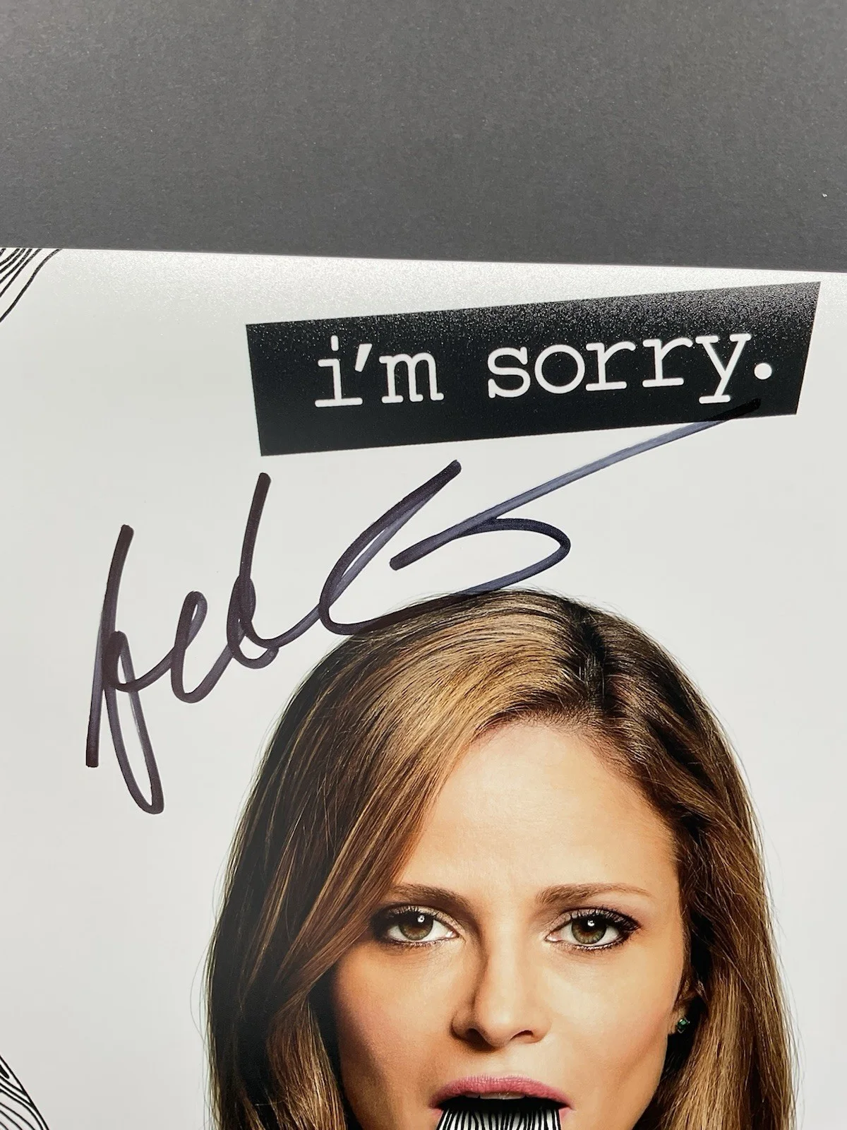 Andrea Savage — Andrea Savage signed Photo I'm Sorry signed photo ACOA Comedy signed 8x10 auto, image 2