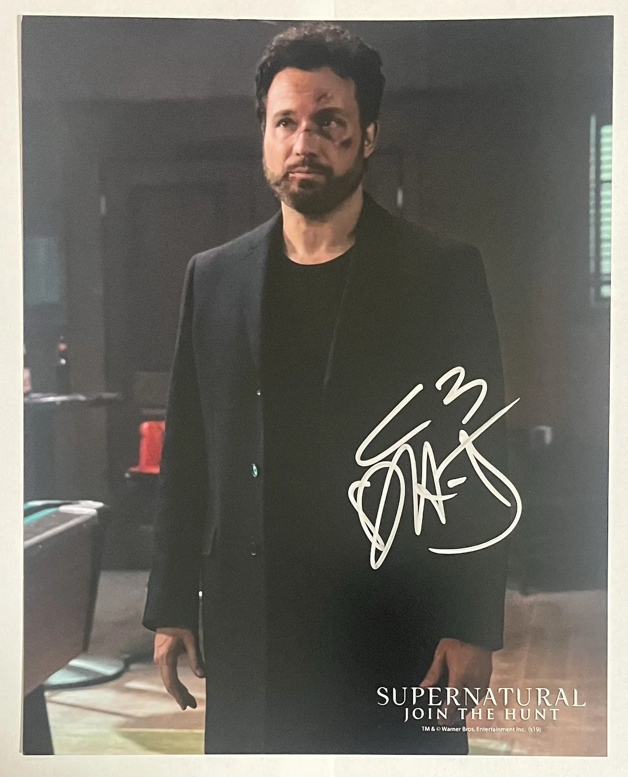 David Haydn-Jones — David Haydn-Jones SIGNED SUPERNATURAL 8x10 Photo Of Arthur Ketch SWAU, изображение 2