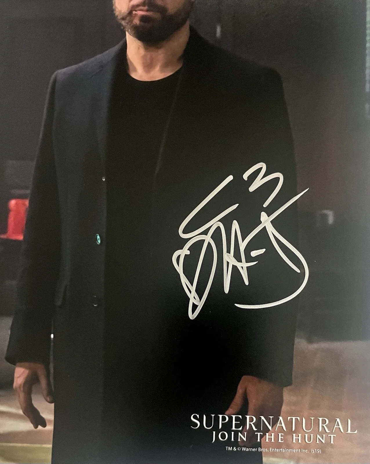David Haydn-Jones — David Haydn-Jones SIGNED SUPERNATURAL 8x10 Photo Of Arthur Ketch SWAU, изображение 3