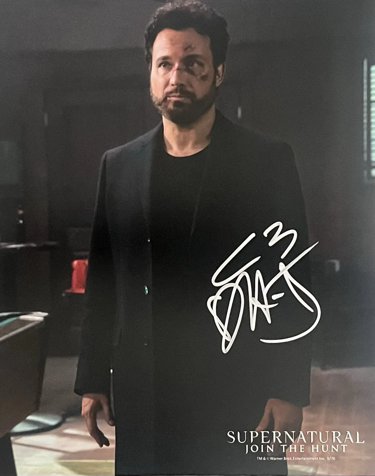 David Haydn-Jones — David Haydn-Jones SIGNED SUPERNATURAL 8x10 Photo Of Arthur Ketch SWAU, изображение 5