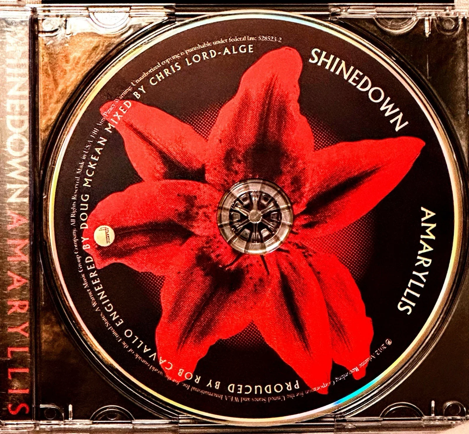 SHINEDOWN AMARYLLIS CD Authentic Signatures Signatures, image 4