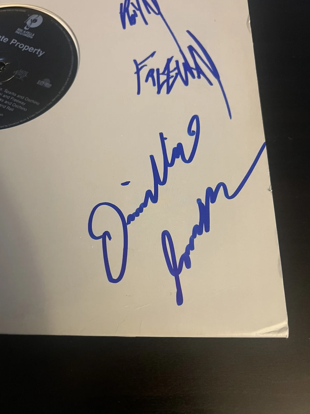 State Property Signed Vinyl Freeway Young Gunz Chris & Neef Sparks Proof Rare, изображение 4