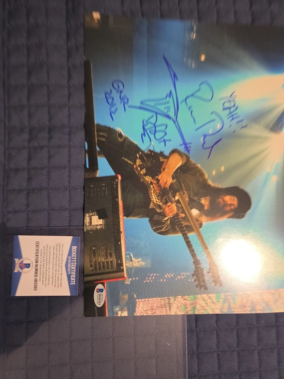 Guns N Roses Signed Ron Bumblefoot Thal 11x14 Photo BAS Beckett Certified!!!, изображение 3