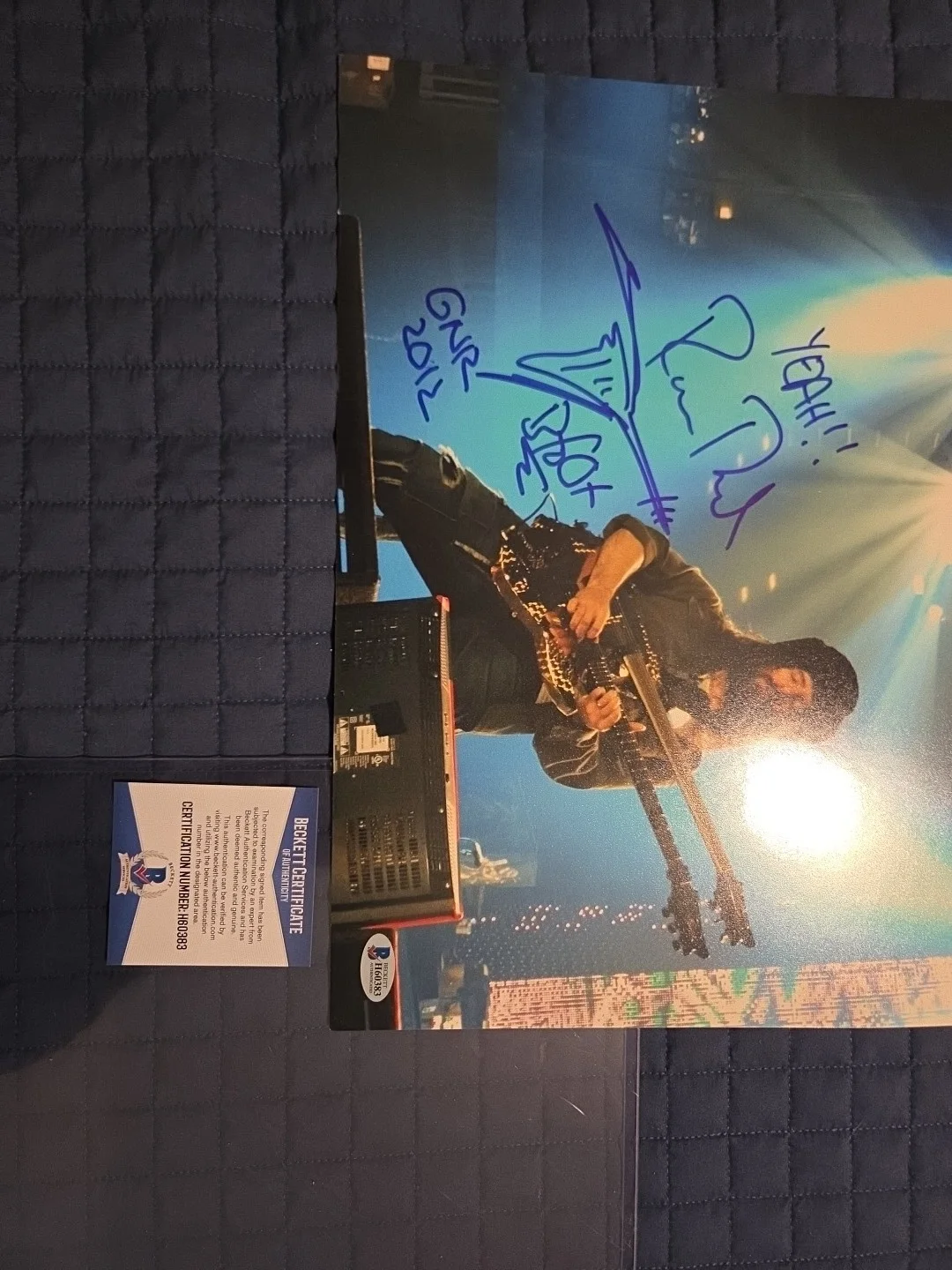Guns N Roses Signed Ron Bumblefoot Thal 11x14 Photo BAS Beckett Certified!!!, изображение 5