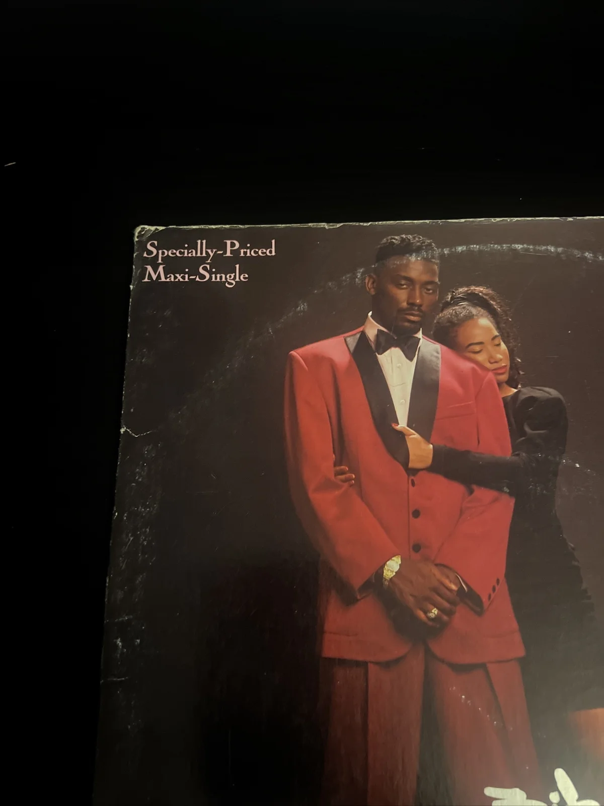 BIG DADDY KANE SIGNED CAUSE I CAN DO IT 12" SINGLE RECORD VINYL BECKETT BAS COA, image 5