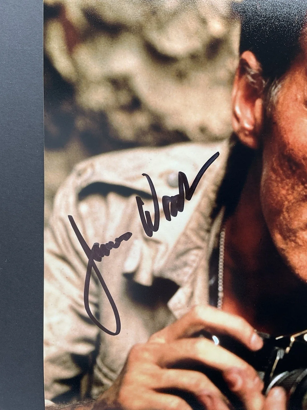 James Woods — James Woods Signed photo Salvadore signed photo ACOA James Woods signed 8x10, image 2
