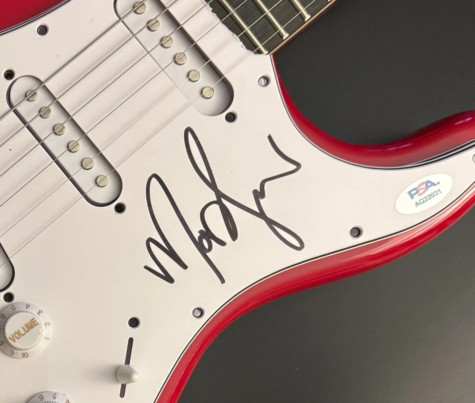 PSA Internet Killed the Rockstar * MOD SUN * Signed Electric Guitar PROOF COA, image 3