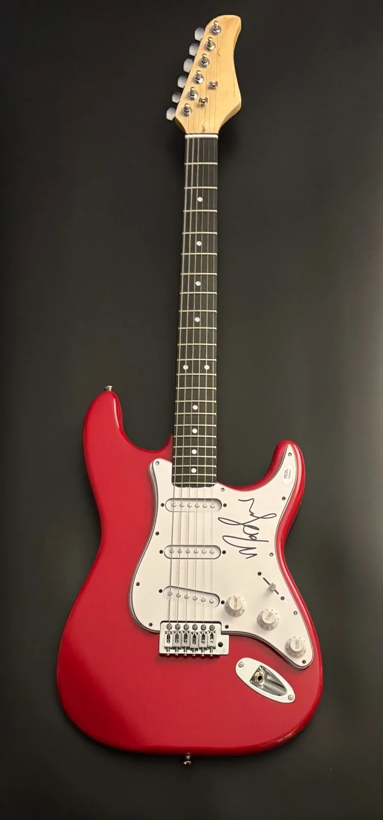 PSA Internet Killed the Rockstar * MOD SUN * Signed Electric Guitar PROOF COA, image 4