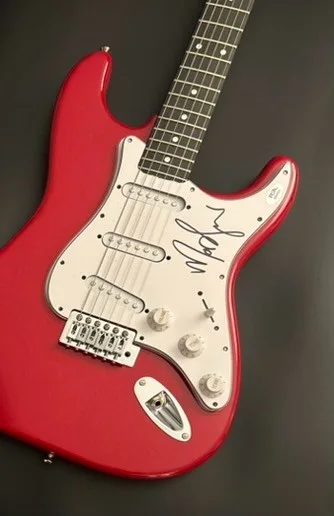 PSA Internet Killed the Rockstar * MOD SUN * Signed Electric Guitar PROOF COA, image 5
