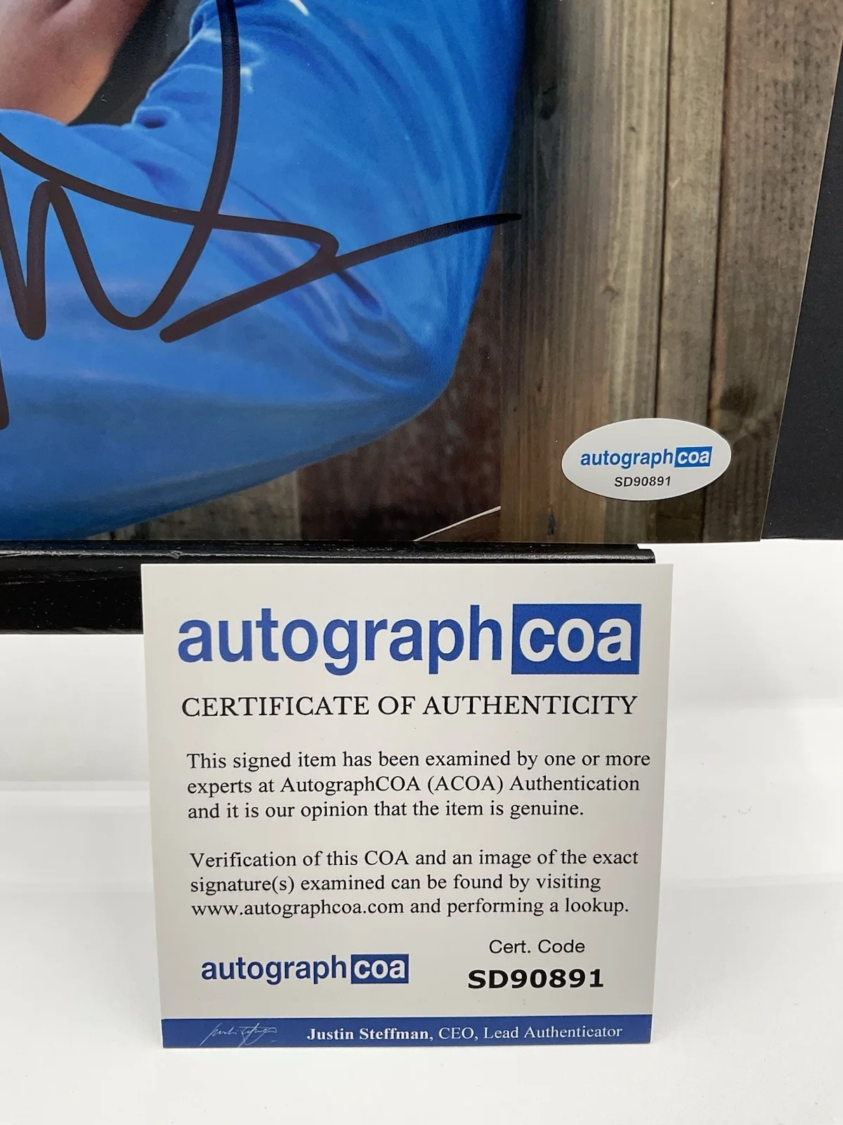 Nick Swardson — Nick Swardson Signed photo Sandy Wexler signed photo ACOA Comedy signed 8x10, image 3