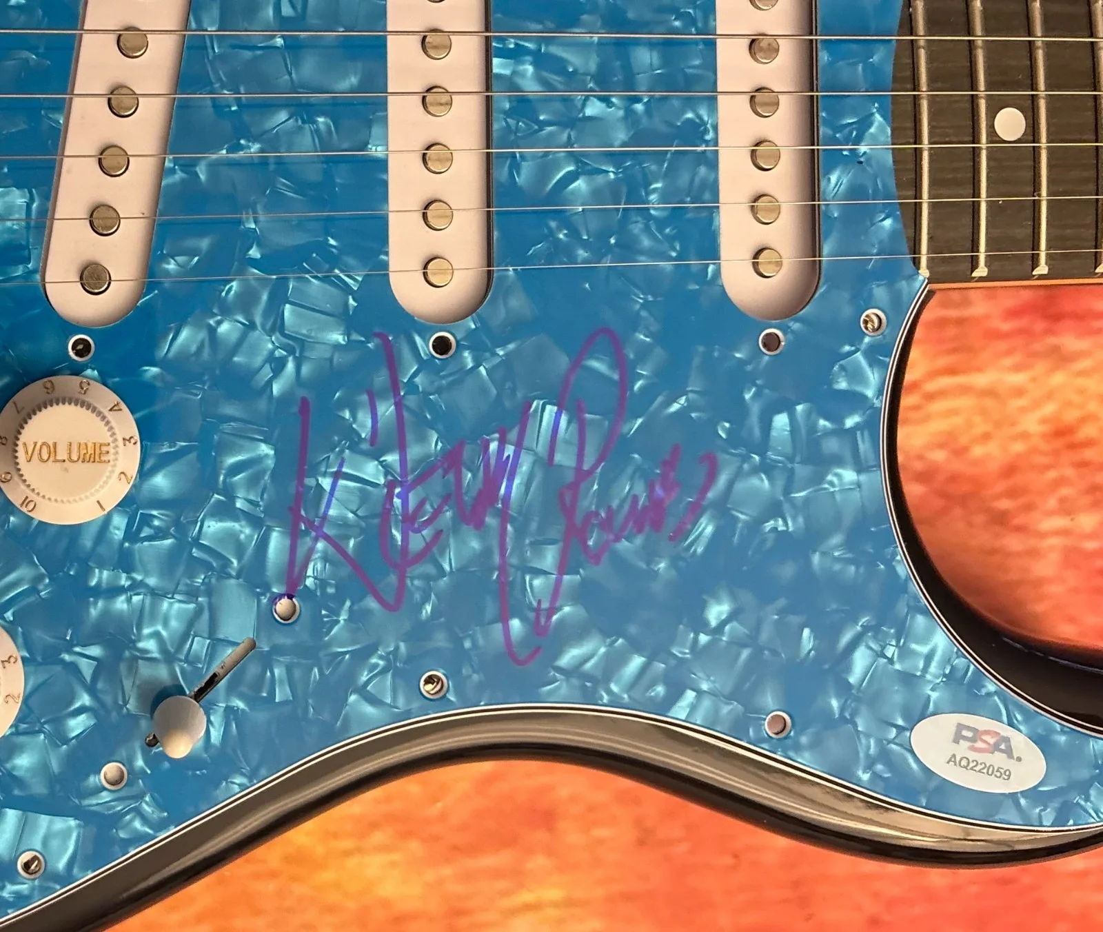 PSA Black Flag Frontman * HENRY ROLLINS * Signed Electric Guitar COA, image 2