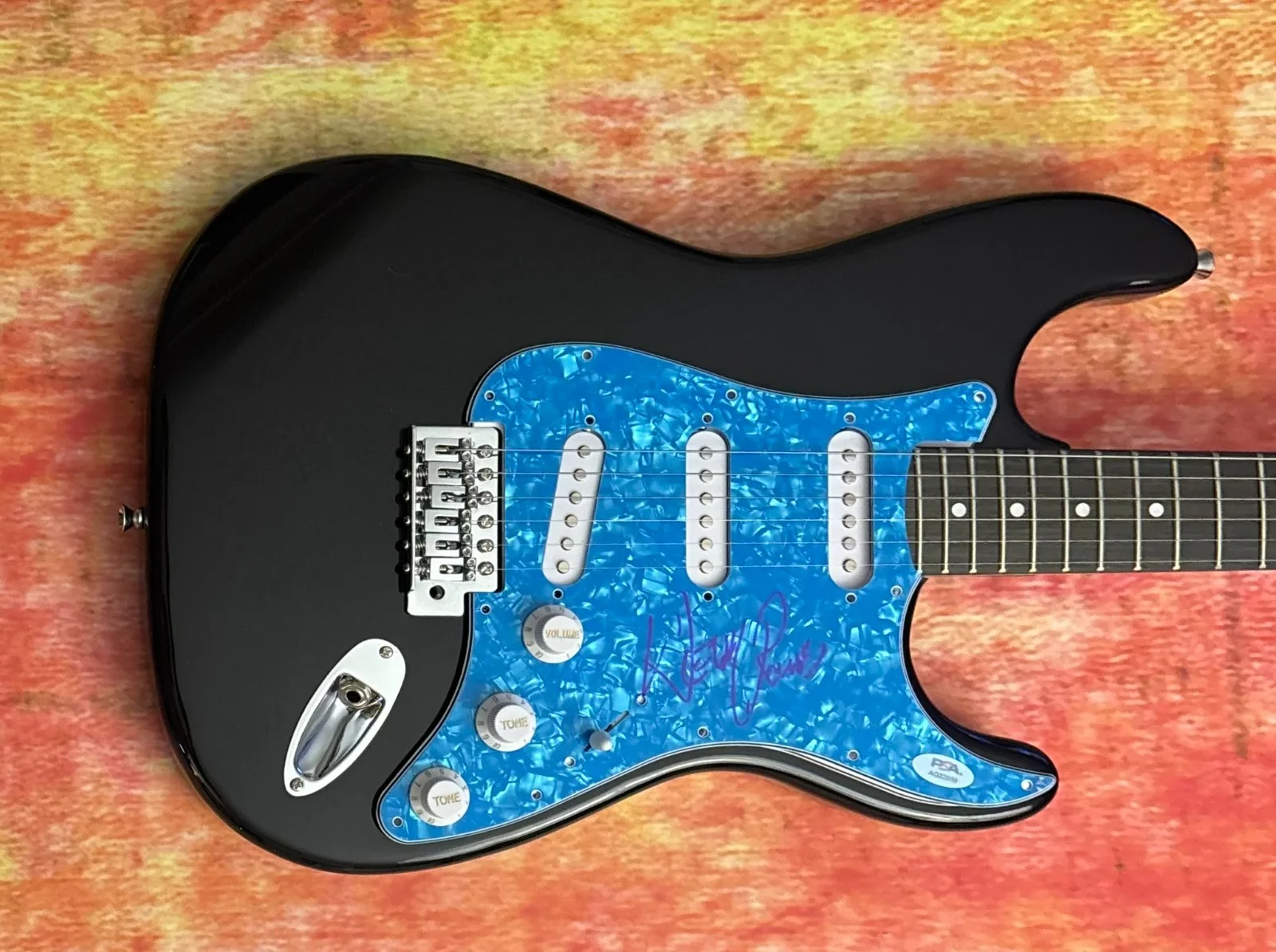 PSA Black Flag Frontman * HENRY ROLLINS * Signed Electric Guitar COA, image 5