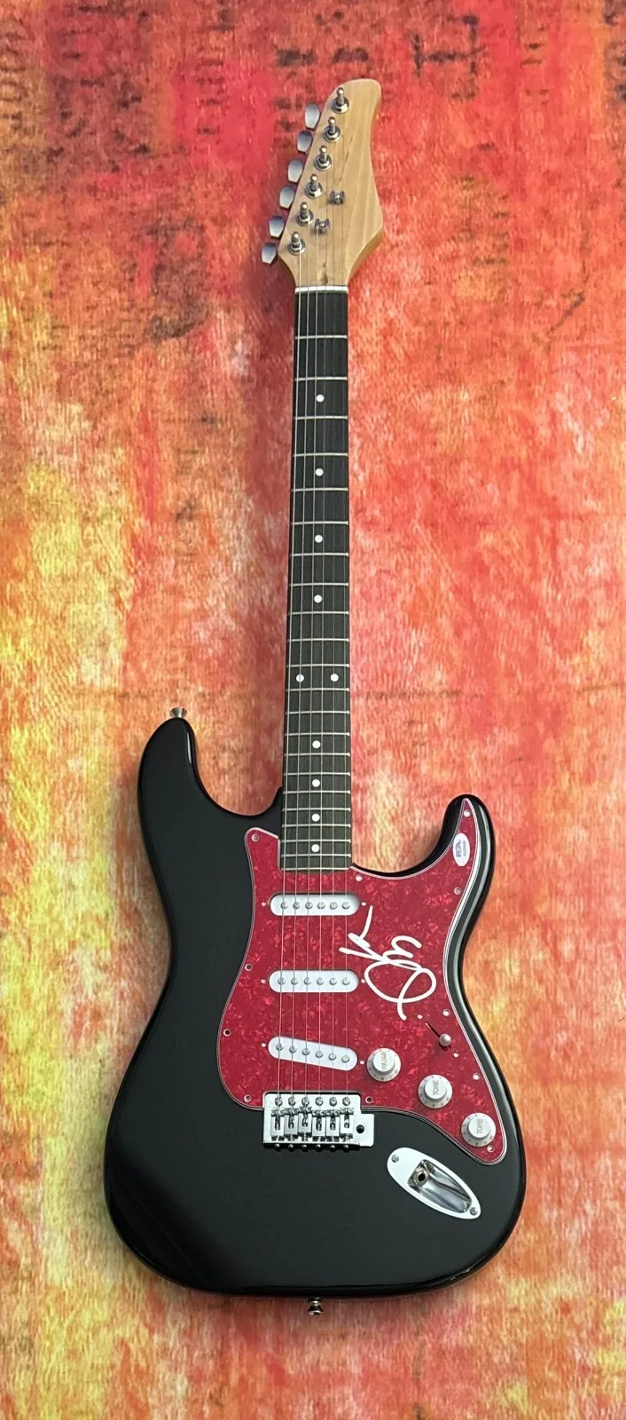 PSA Pete Wentz & Stump Band * FALL OUT BOY * Signed Electric Guitar PROOF COA, изображение 2