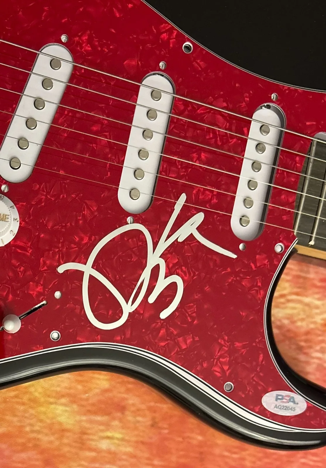 PSA Pete Wentz & Stump Band * FALL OUT BOY * Signed Electric Guitar PROOF COA, изображение 5