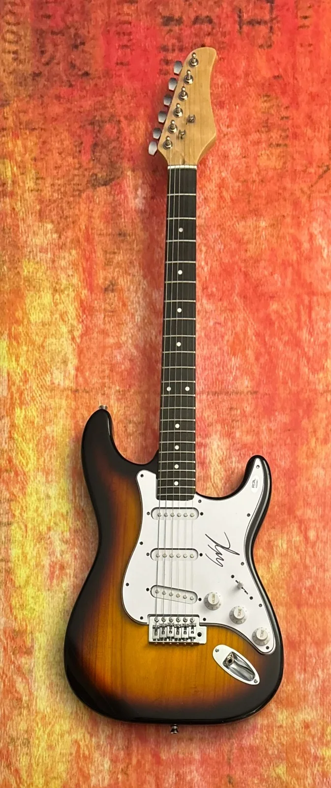 PSA Primus Band Rock Star * LES CLAYPOOL * Signed Electric Guitar COA, image 2