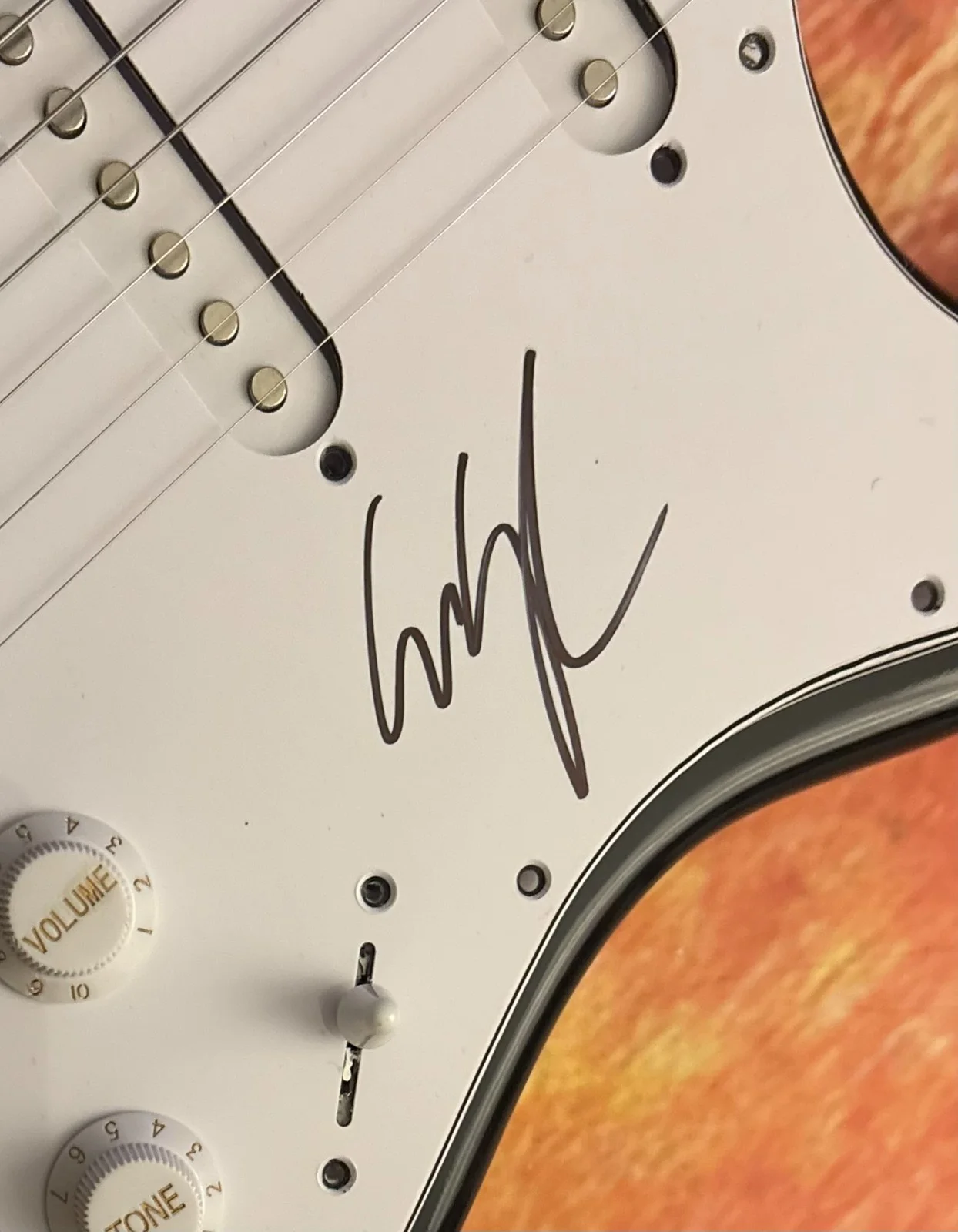 PSA Primus Band Rock Star * LES CLAYPOOL * Signed Electric Guitar COA, image 5
