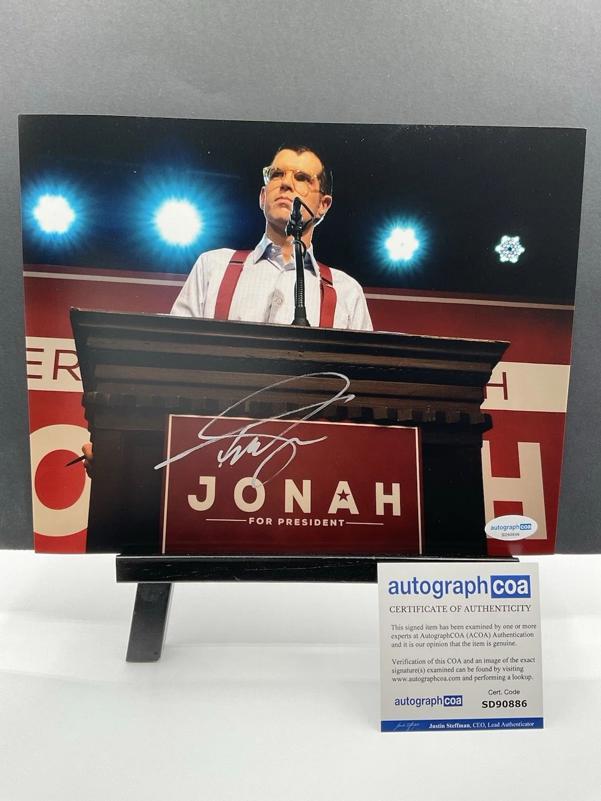 Timothy Simons — Timothy Simons signed 8x10 Veep signed photo ACOA Veep autographed 8x10 Jonah