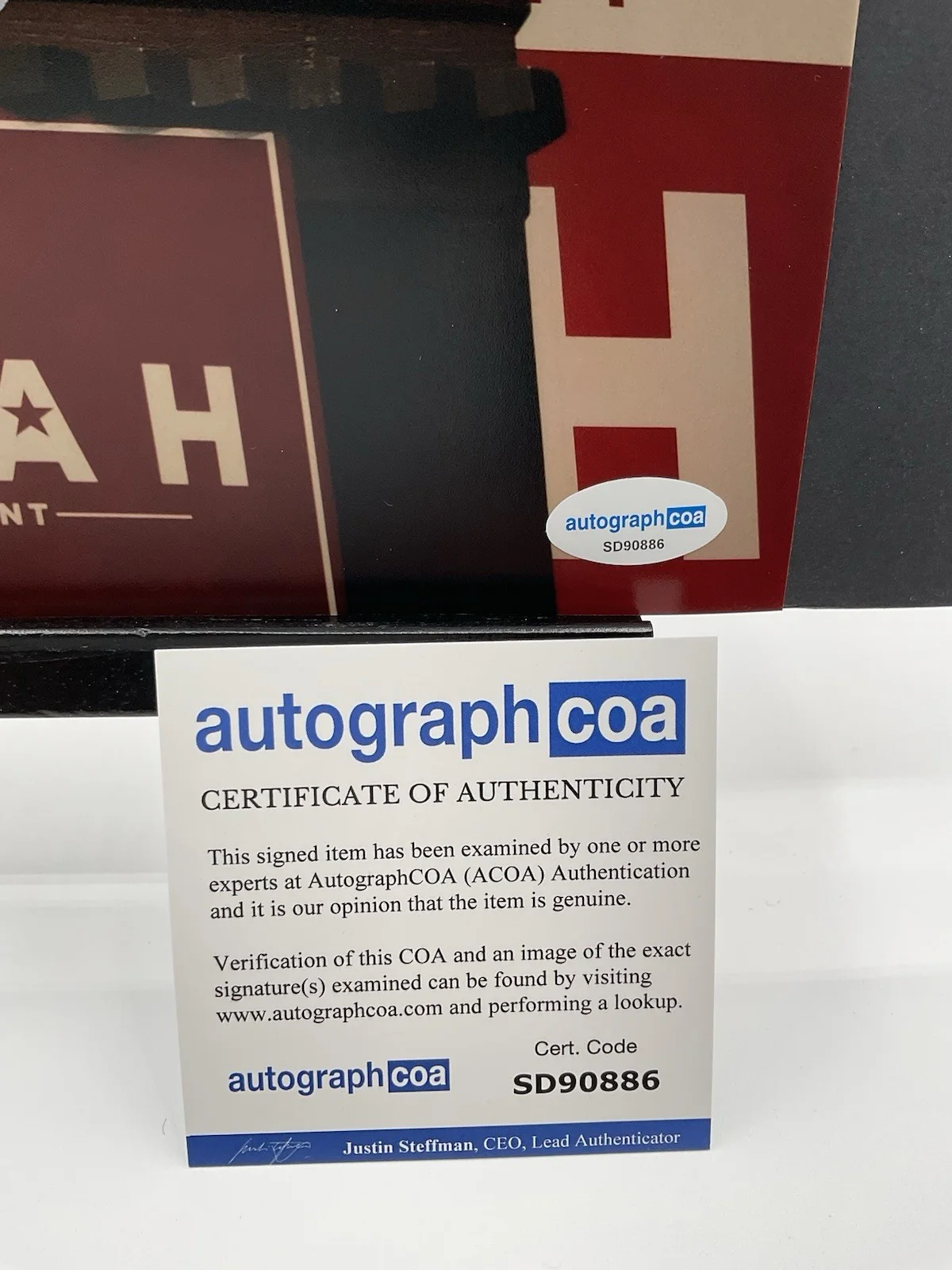 Timothy Simons — Timothy Simons signed 8x10 Veep signed photo ACOA Veep autographed 8x10 Jonah, изображение 3