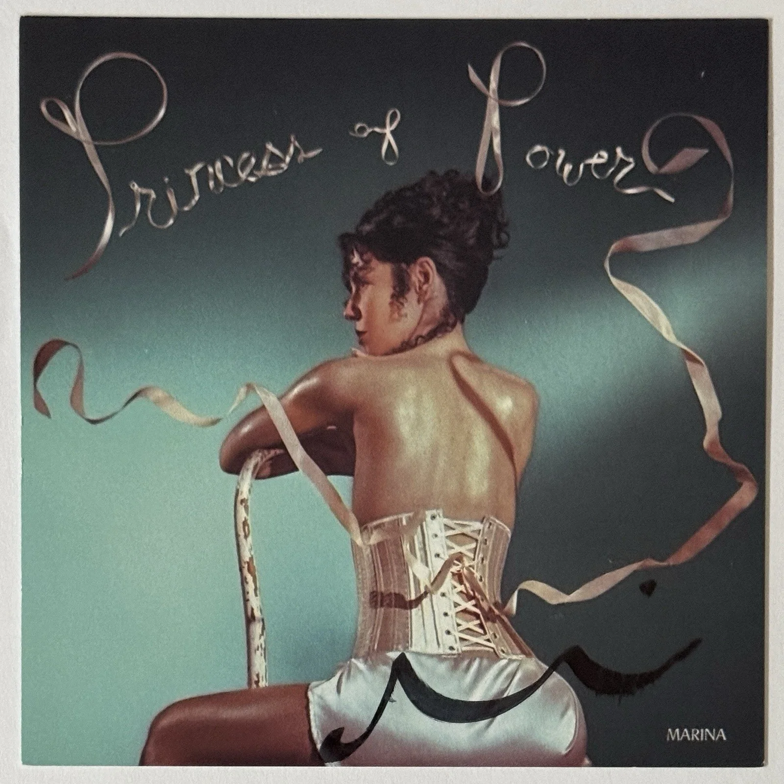 FRAMED Maria SIGNED Princess Of Power Album Card & CD BAS Beckett COA Autograph, изображение 3