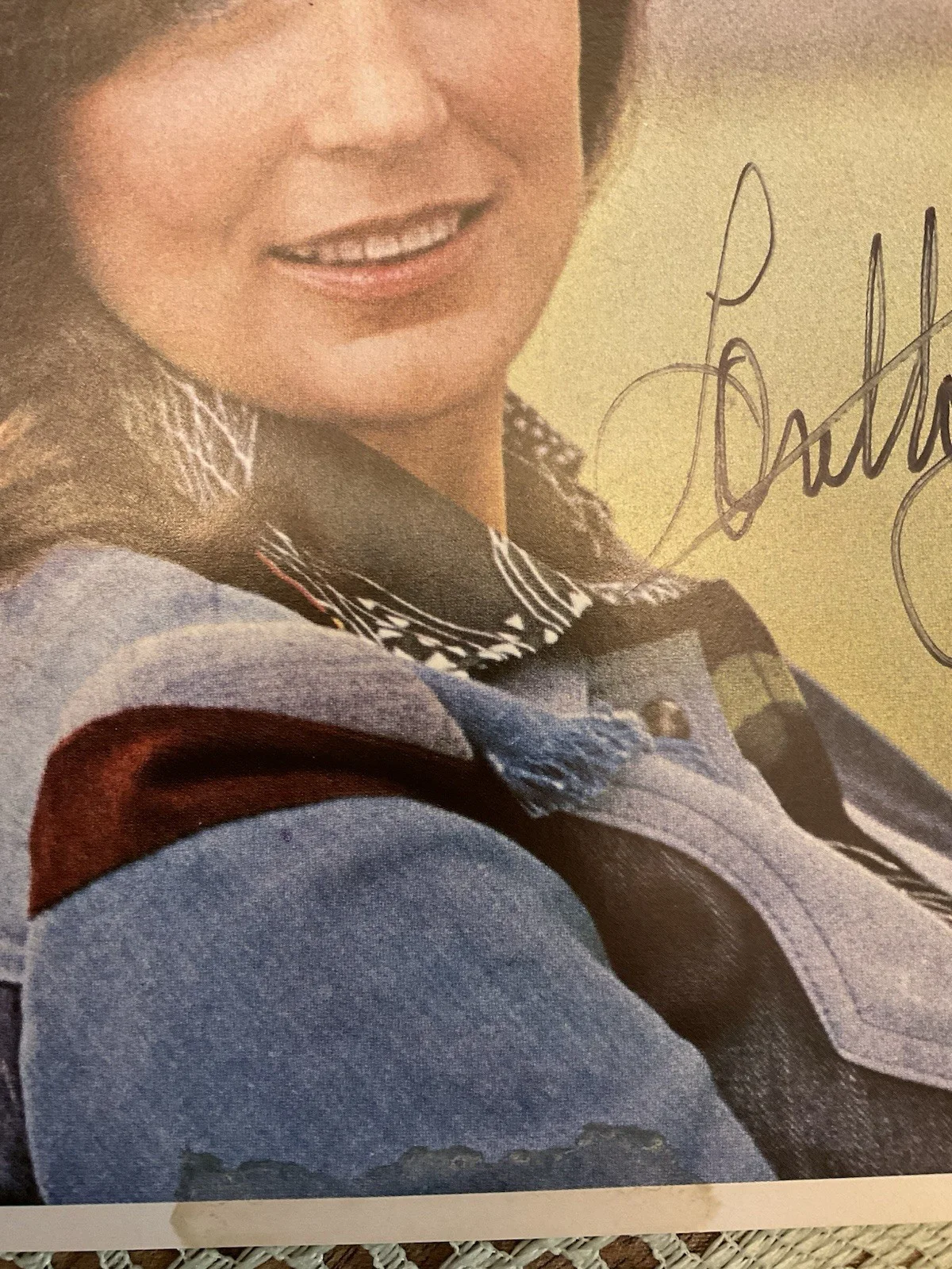 Real Autographed 8 x 10 photograph of Loretta Lynn rare hard to find MAKE OFFER, изображение 3
