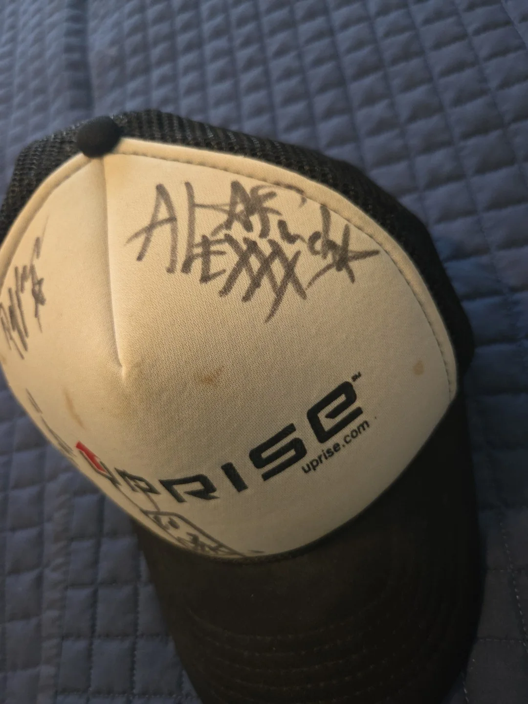 Finch Band Signed Uprise Trucker Hat Warped Tour Autographed By 4. No Derek, image 2
