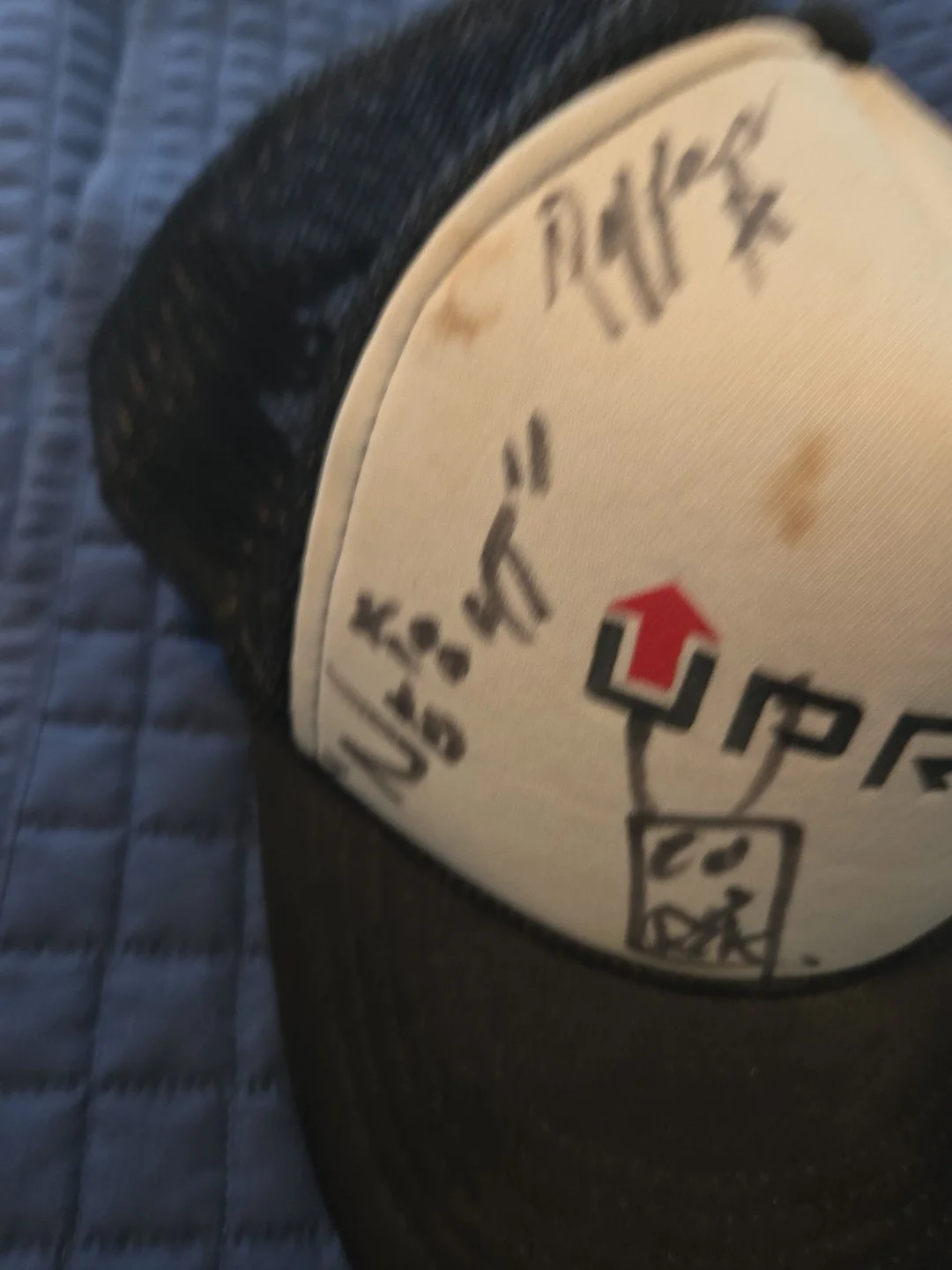 Finch Band Signed Uprise Trucker Hat Warped Tour Autographed By 4. No Derek, image 3
