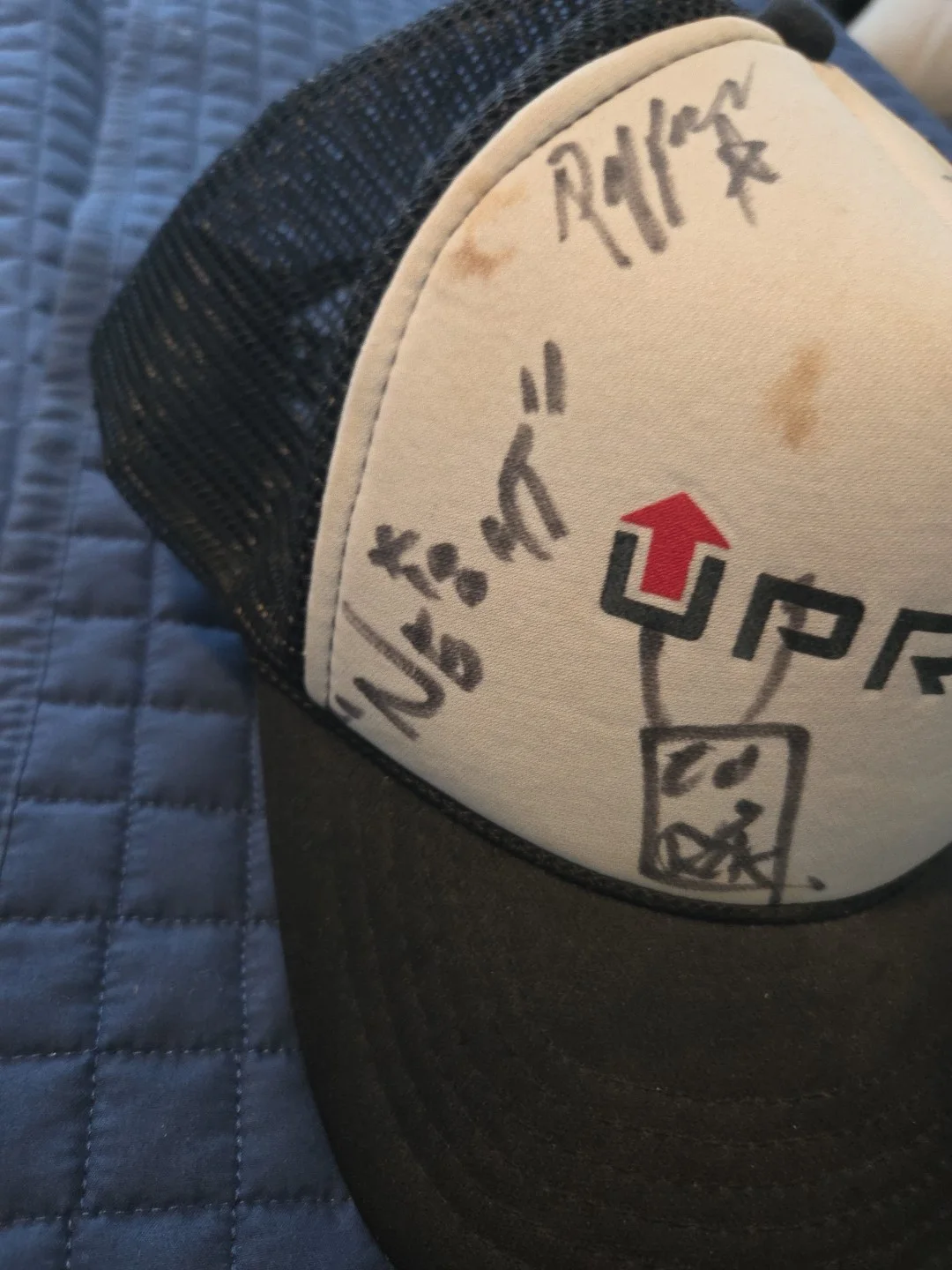 Finch Band Signed Uprise Trucker Hat Warped Tour Autographed By 4. No Derek, image 4