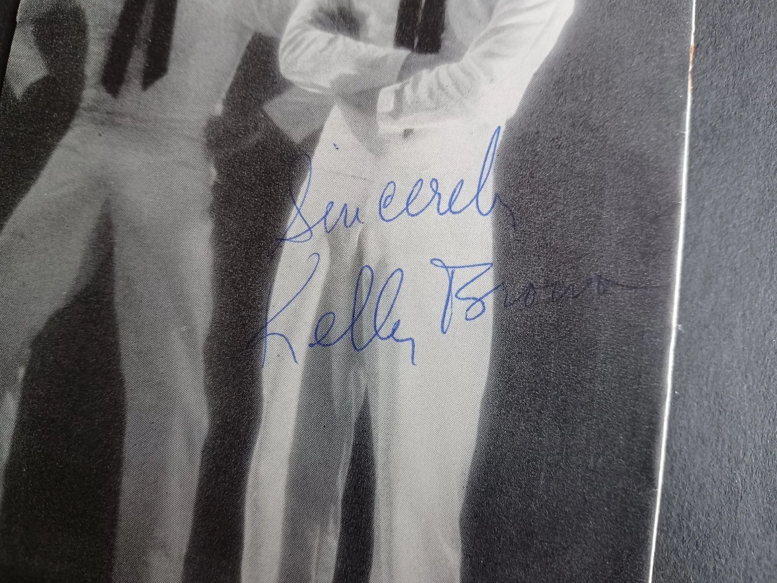 Kelly Brown (d. 1981) Signed Photo - Seven Brides for Seven Brothers, Ballet, image 2