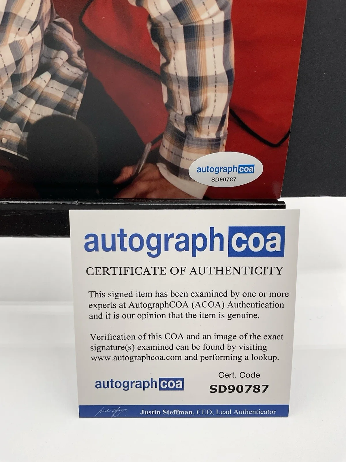 Adam Carolla — Adam Carolla signed photo ACOA Loveline signed photo Comedy autographed Podcast, изображение 3