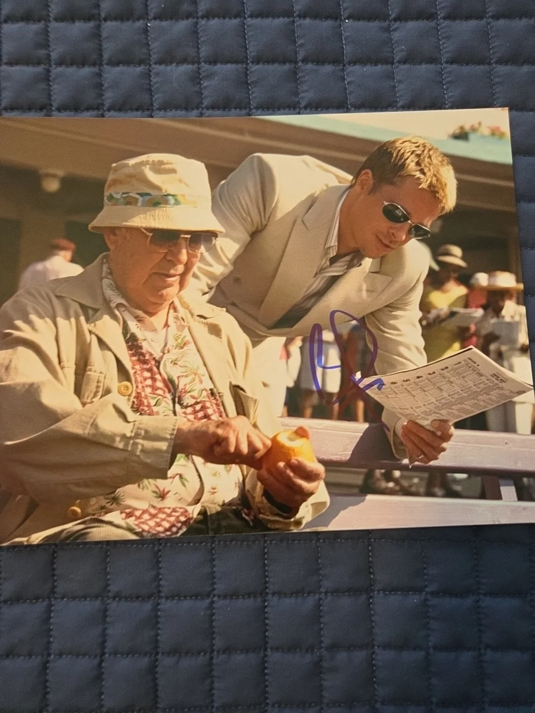 Brad Pitt signed 8 x 10 photo Ocean's 11. 100% GUARANTEED, изображение 2