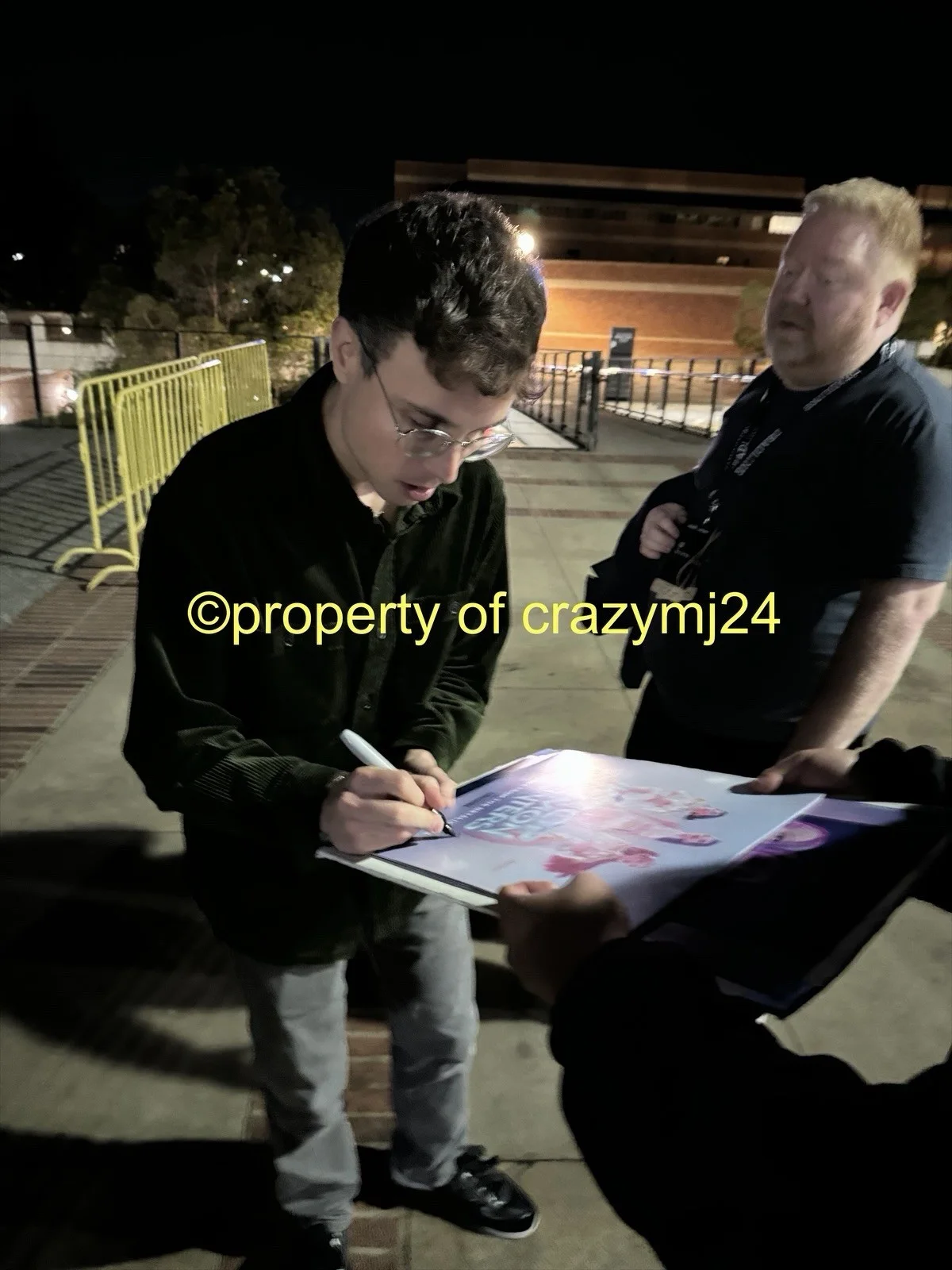Mark Sonnenblick Signed Kpop Demon Hunters Vinyl Huntrix Autograph Exact Proof, image 4