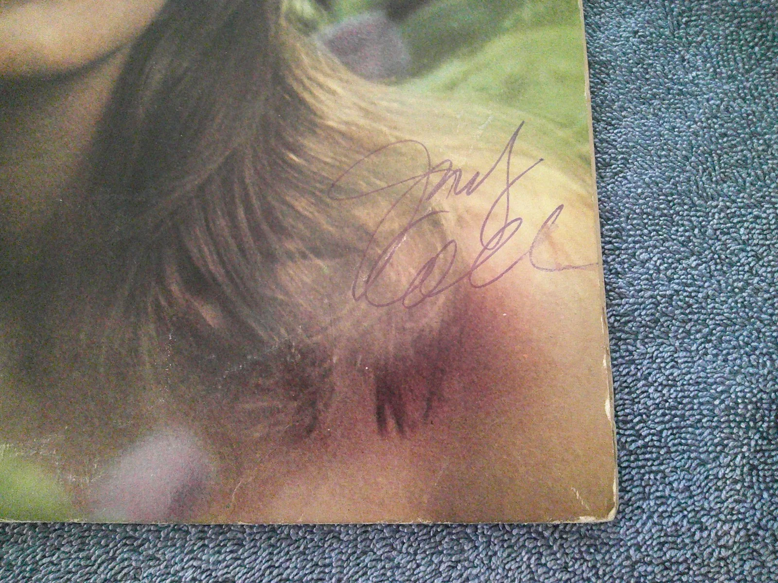 JUDY COLLINS SPECIAL RADIO - SIGNED - LP VINYL ALBUM JSA COA, изображение 2