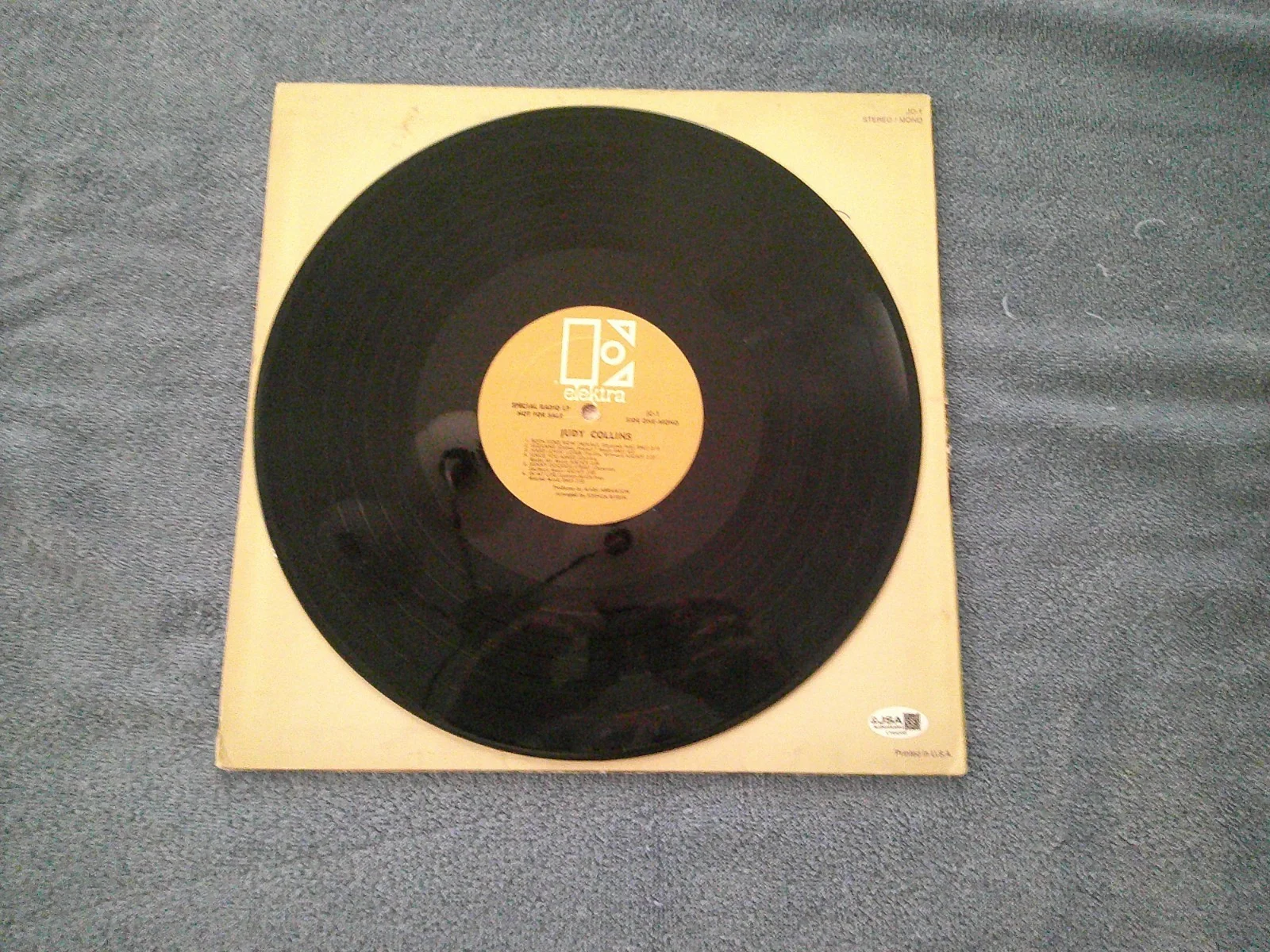JUDY COLLINS SPECIAL RADIO - SIGNED - LP VINYL ALBUM JSA COA, изображение 5