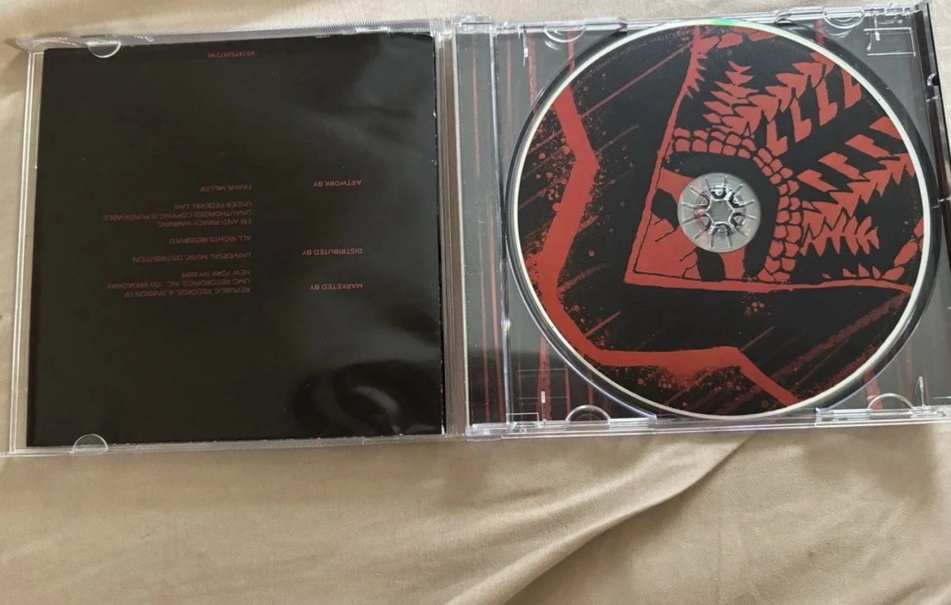 The Weeknd Basquiat Hurry Up Tomorrow Collectors Edition CD Signed Art Card., изображение 2