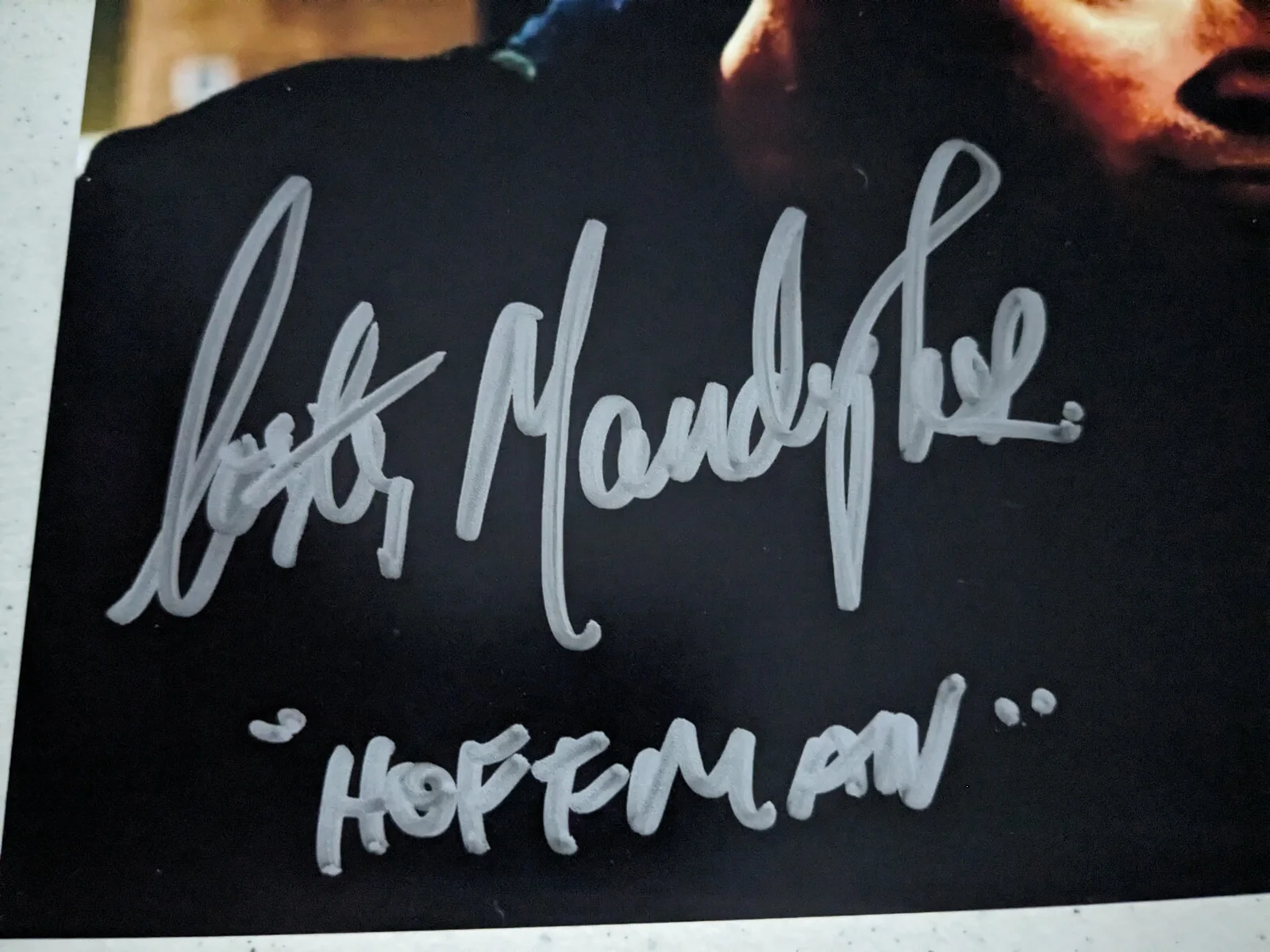 Costas Mandylor Signed Saw 3-D 8x10 Photo Mark Hoffman Autograph JSA BAS COA G, изображение 2