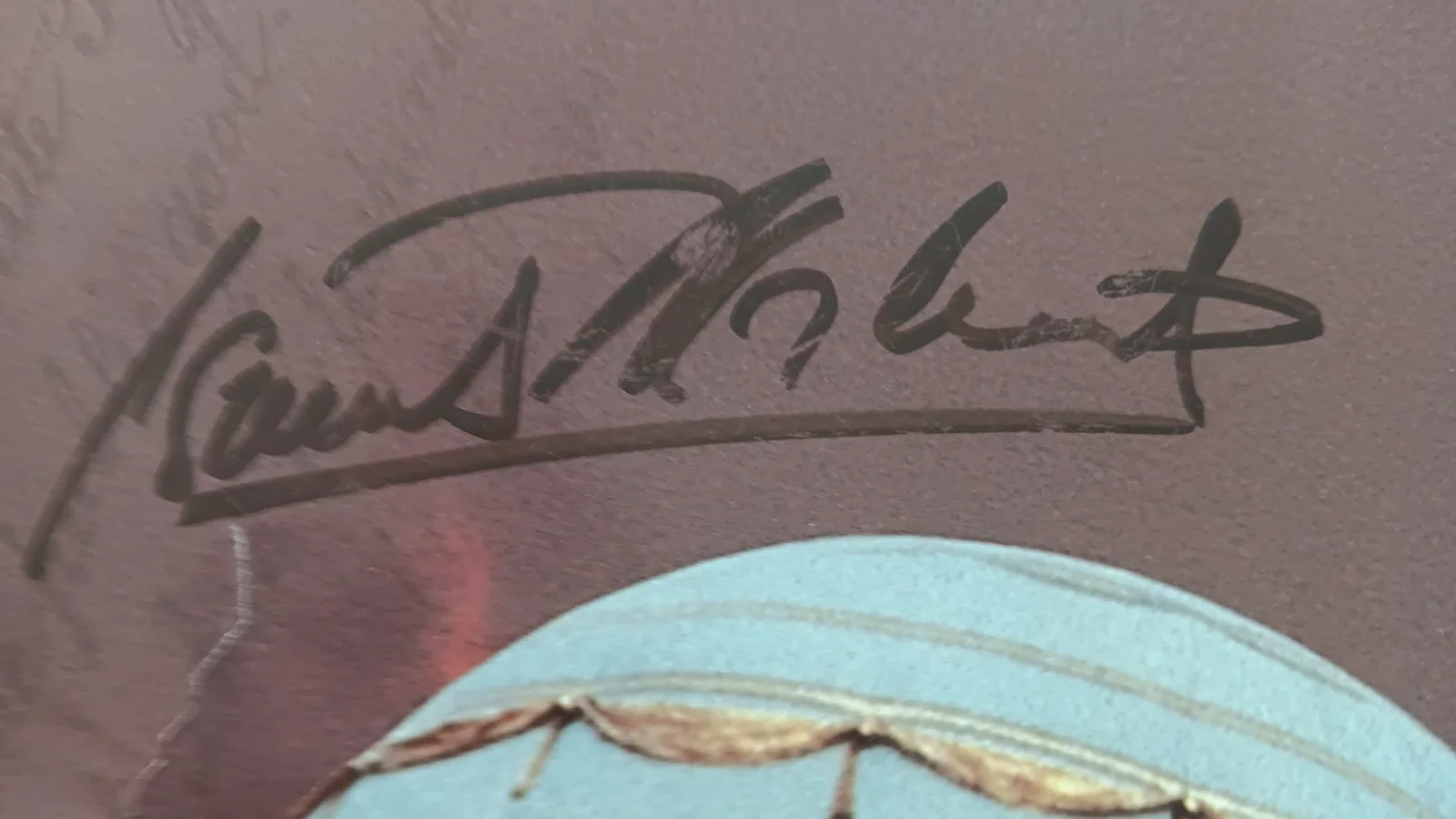 Ismail Merchant, James Ivory — Jefferson in Paris original rolled signed by Merchant & Ivory lobby movie poster, изображение 2