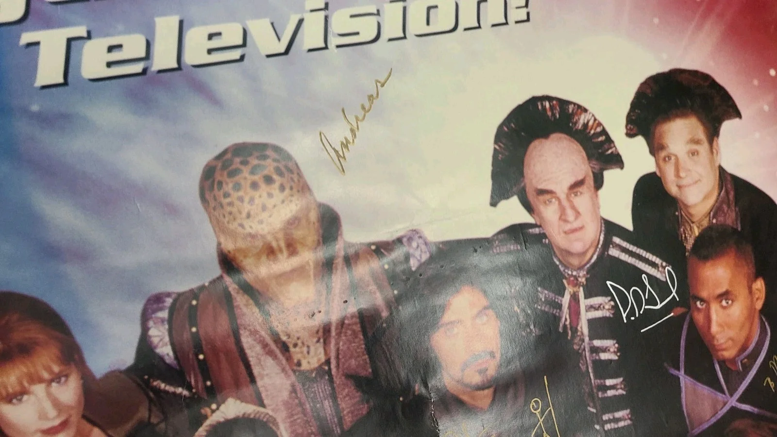 9 Cast members — Babalon 5 Poster With Cast Signatures 24x35, image 5